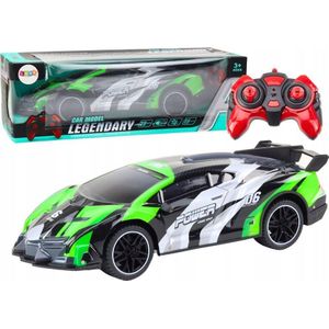 LEANToys RC sports auto 1:10 25km/h groen