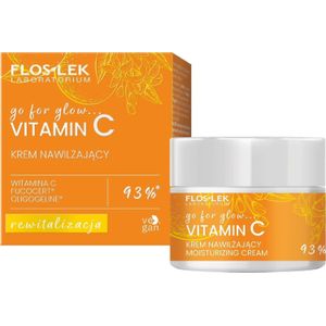 FLOSLEK Go voor Glow Vitamin C crème nawilżająco-rewitalizujący 50ml