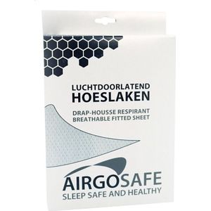 ABZ Airgosafe Dry Fit Hoeslaken - 60x120 cm - Wit