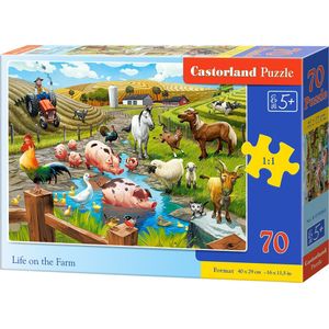 Castorland Life on the Farm - 70pcs