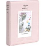 LoveInstant Album na foto's 64 stuks voor Fujifilm INSTAX Mini 12 11 40 9 8 7s EVO LiPlay Link 2 SE / pastel roze