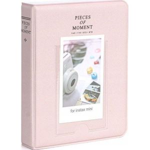 LoveInstant Album na foto's 64 stuks voor Fujifilm INSTAX Mini 12 11 40 9 8 7s EVO LiPlay Link 2 SE / pastel roze