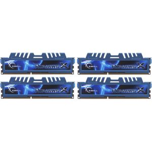 G.SKILL RAM Ripjaws-X - 32 GB (4 x 8 GB Kit) - DDR3 1600 DIMM CL9