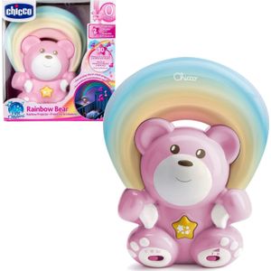 Chicco Projector Rainbow Bear Pink