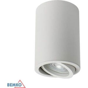 Bemko lamp plafond Oprawa nasufitowa punktowa ULTER regulowana fi55 GU10 max. 1x50W wit C23-DLU-AR-GU10-150-WH