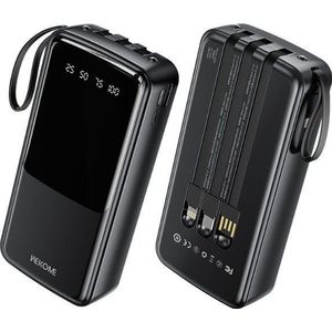 Wekome Power bank 20000 mAh USB-C/Lightning/MicroUS