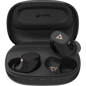 HP Voyager Free 20 Black Earbuds +Basic Charge Case