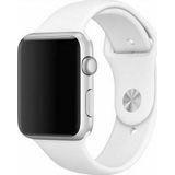 Mercury band Silicon Apple Watch 44mm wit/wit
