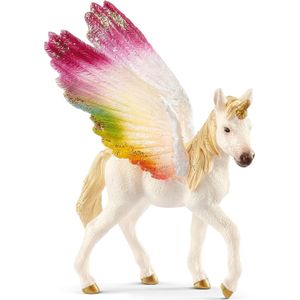 Schleich BAYALA Gevleugelde regenboogeenhoorn, veulen - 70577