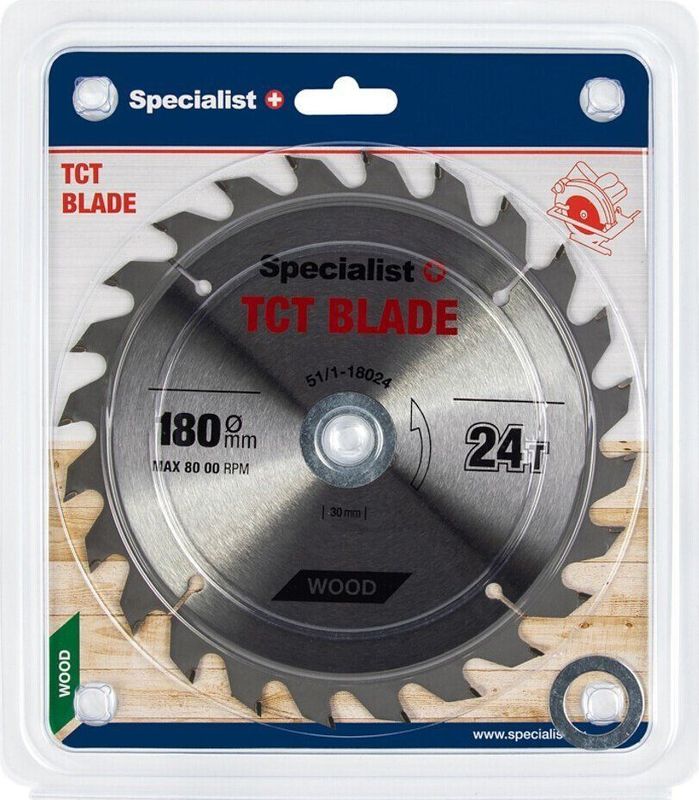 Specialist+ cutting disc, 180x24Tx30/20/16 mm