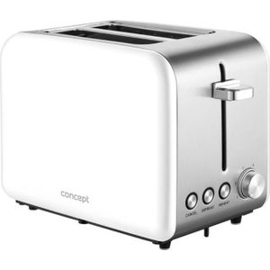 Concept Toaster TE2051 RVS wit