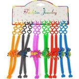 Adar armband siliconen dinosaurussen (12 stuks)