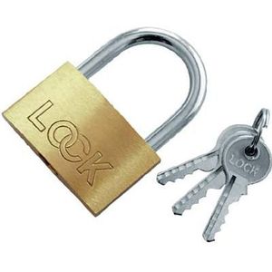Modeco hangslot LOCK messing hangslot 50mm 6 stuks MN-02-150