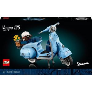 LEGO Vespa 125 Scooter bouwbare modelbouwset voor Volwassenen - 10298