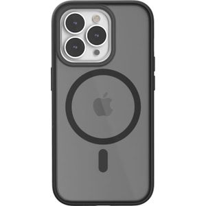 Woodcessories Clear Case MagSafe Matte zwart iPhone 14 Pro Max