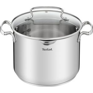 Tefal DUETTO+ G7197955 steelpan 6 l Rond Roestvrijstaal