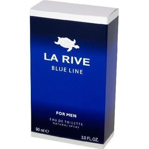 La Rive eau de toilette blauw Line heren 90 ml blauw