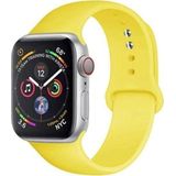 Beline band Apple Watch Silicone 38/40/41mm geel colour