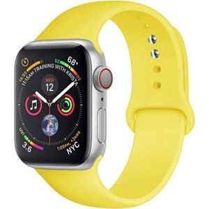 Beline band Apple Watch Silicone 38/40/41mm geel colour