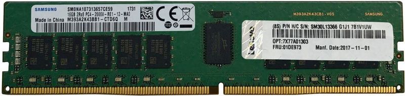 Lenovo 4X77A77495 geheugenmodule 16 GB 1 x 16 GB DDR4 3200 MHz ECC