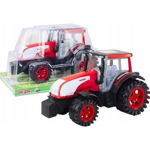 LEANToys groot tractor Farmerski landbouw Napęd rood