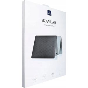 WiWU Etui - tas beschermend iKavlar Crystal Shield voor MacBook Pro 16.2 inch 2021/2023 - zwart