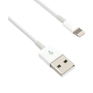C-TECH Kabel USB USB-A - Lightning 1 m wit (CB-APL-10W)