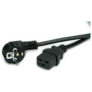 VALUE Kabel zasilający Power cord Schuko IEC320 C19 16A 3m 118,11inch - 19.99.1553