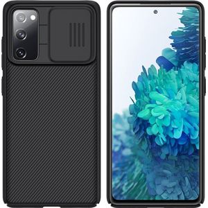 Nillkin Case CamShield voor Samsung Galaxy S20 FE 2020 / 2022 (zwart)
