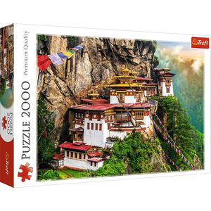Trefl Tijgernest, Bhutan - puzzel - 2000 stukjes
