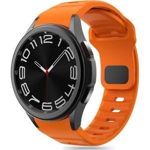 Tech-Protect band Silicone Line Samsung Galaxy Watch 4/5/5 Pro/6/7/FE oranje