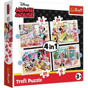 Trefl 4 in 1 Minnie met fr iends