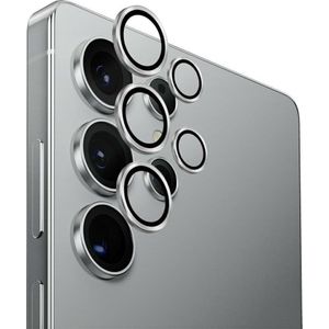 Uniq Optix Aluminum Camera Lens voor Samsung Galaxy S25 Ultra zilver