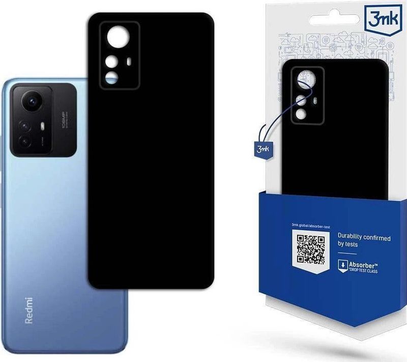 3mk Matt Case zwart voor Xiaomi Redmi Note 12s