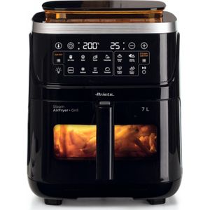 Ariete 4636/00 Enkel 7 l Vrijstaand 1700 W Heteluchtfriteuse Zwart