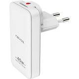 AXAGON nevox 45W Dual Slim Ladegerät GaN USB-C/USB EU/US weiß