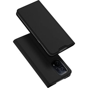 Dux Ducis Skin Pro etui met klapką Oppo Find X5 zwart