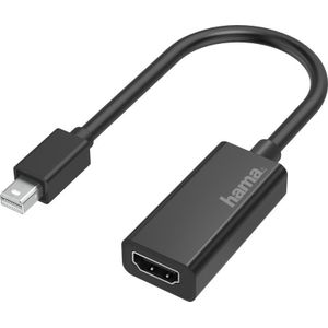 Hama 00200332 video kabel adapter Mini DisplayPort HDMI Zwart