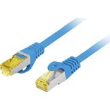 Lanberg Patchcord Kat 6A S/FTP LSZH CU 3M blauw Fluke Passed