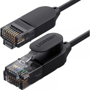 UGREEN kabel przewód internet netwerk Ethernet patchcord RJ45 Cat 6A UTP 1000Mbps 1 m zwart (70332) universeel (58914-uniw) - 58914-uniw