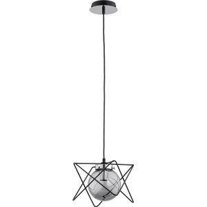 Alfa hanglamp Sagito 60753 hanglamp zwis 1x40W E14 zwart/chroom
