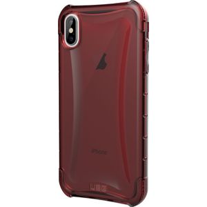 UAG Plyo Cover voor iPhone XS Max rood przezroczysty