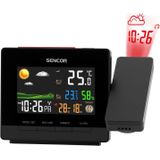 Sencor Stacja pogodowa Sencor z projektorem SWS 5400 - Weerstation - Veelkleurig - Zwart