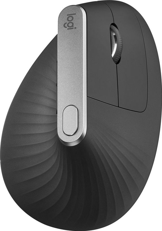 Logitech muis MX Vertical Ergonomic (910-005448) + MX Keys S draadloos Graphite US (920-011587)