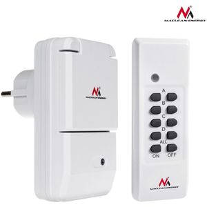 Maclean MCE158 Remote control socket external 1pc. + batterij voor remote control