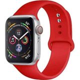 Beline band Apple Watch Silicone 42/44/45mm rood colour