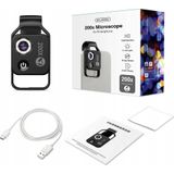 Apexel mobiel lens APEXEL APL-MS002BK 200X micro (zwart)