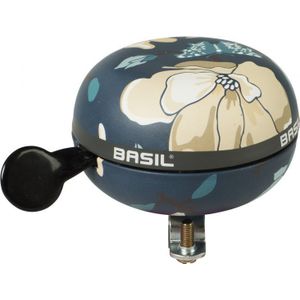 BASIL fietsbel Big Bell Magnolia Teal blauw 80 mm blauw