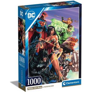 Clementoni DC Comics Legpuzzel 1000 stuk(s) Strips