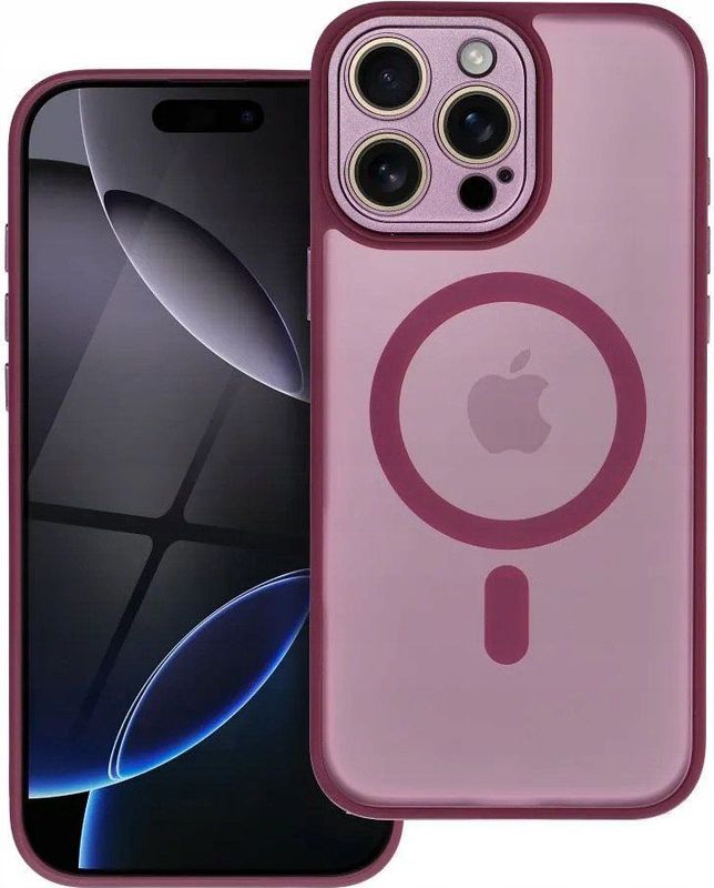 4kom.pl tas VARIETE MAG COVER kompatybilny met MagSafe voor IPHONE 13 paars